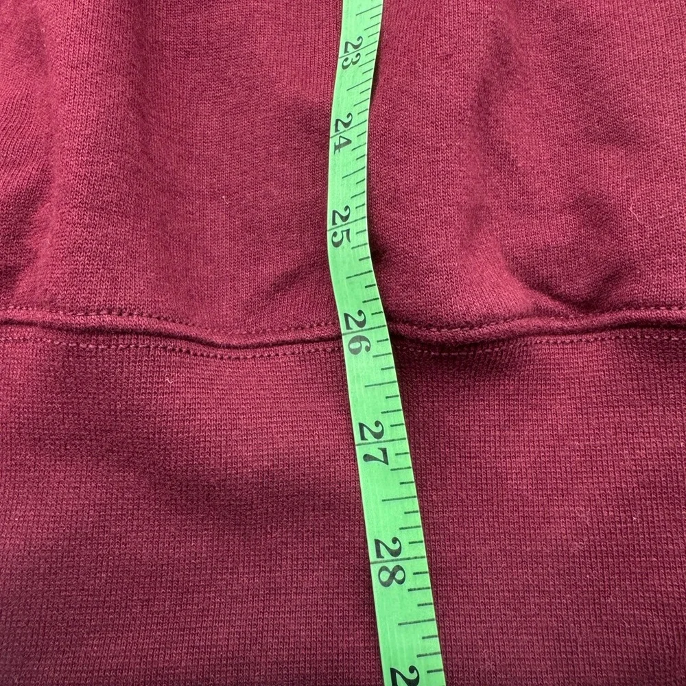 Polo‎ Ralph Lauren Maroon Hoodie with Embroidered 3 Pony Graphic, Size XL